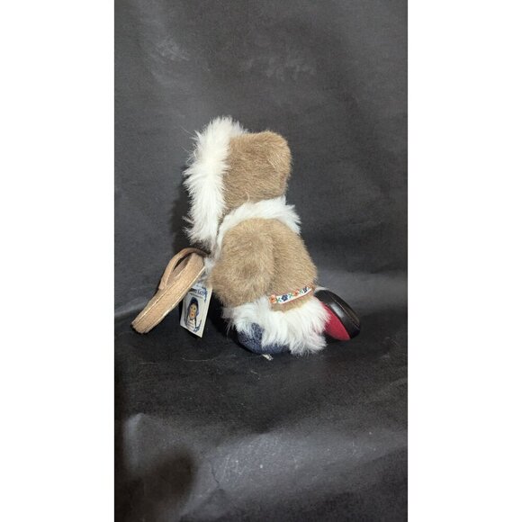 Comai Kid's Inuit Doll With Drum & Traditional Clothing plush - Picture 3 of 10